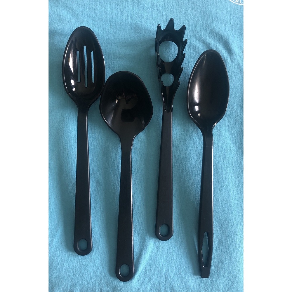 Vintage Tailor  Made Nylon Utensil Spoon, Slotted Spoon, Ladle & Spaghetti 🇺🇸